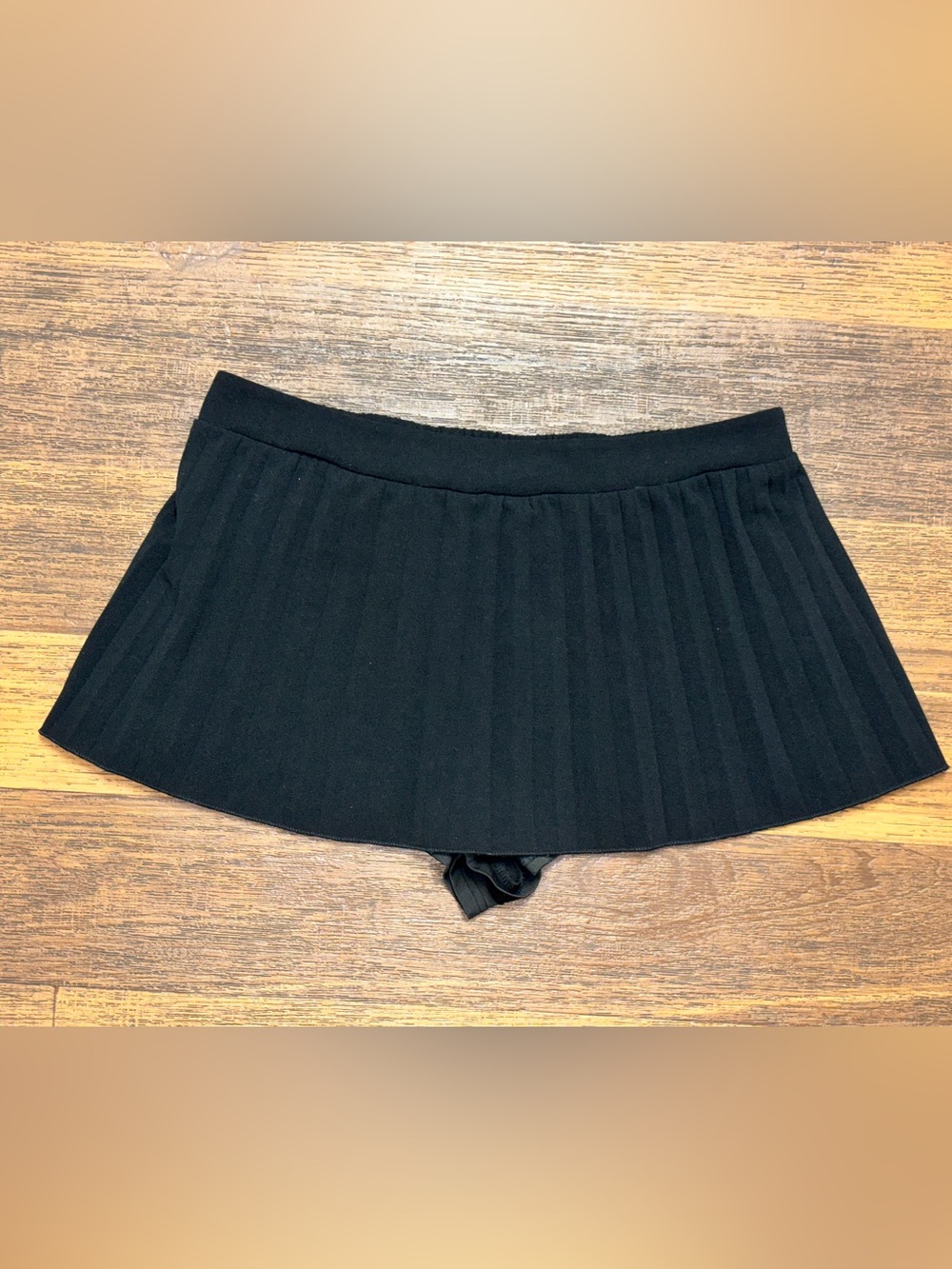 Black Pleated Women’s Tennis Skort